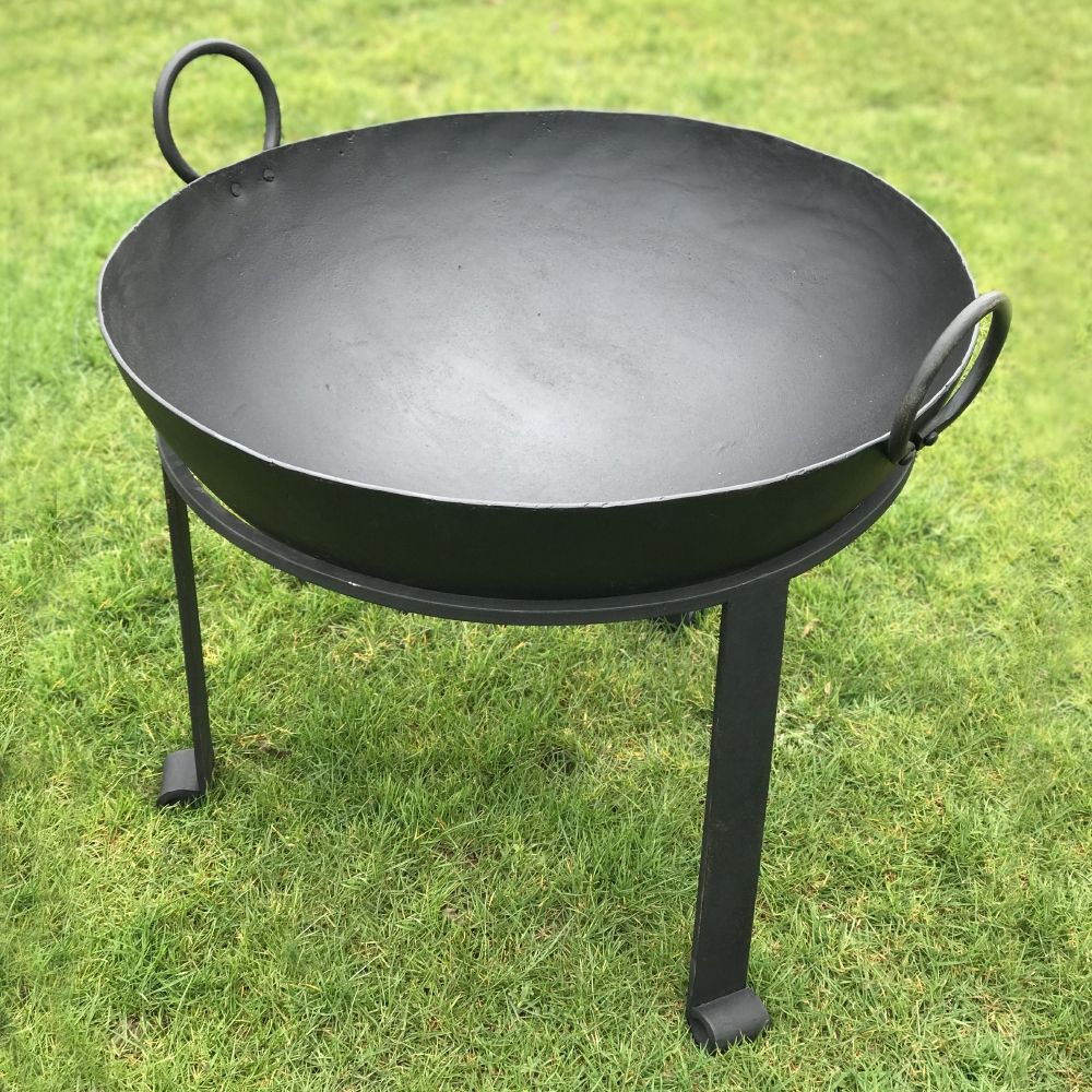 "Agni" Iron Kadai Fire Bowl - 63cm