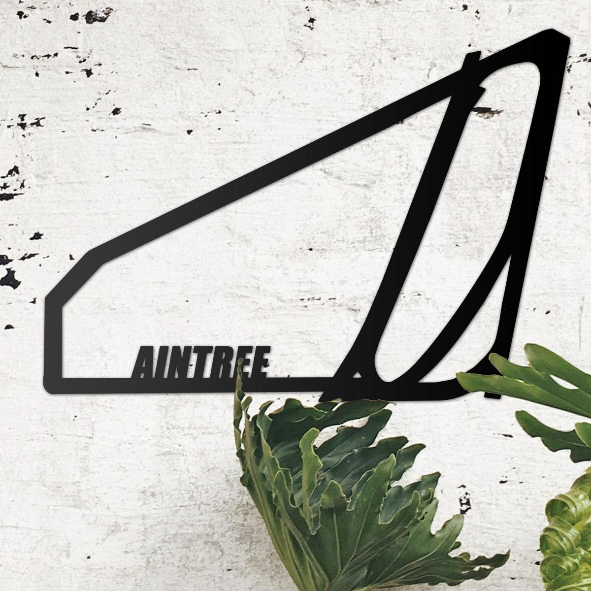 Aintree Racecourse Wall Art with Wording 