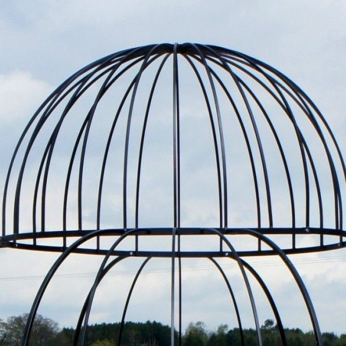 View of the Round roof on the Gazebo