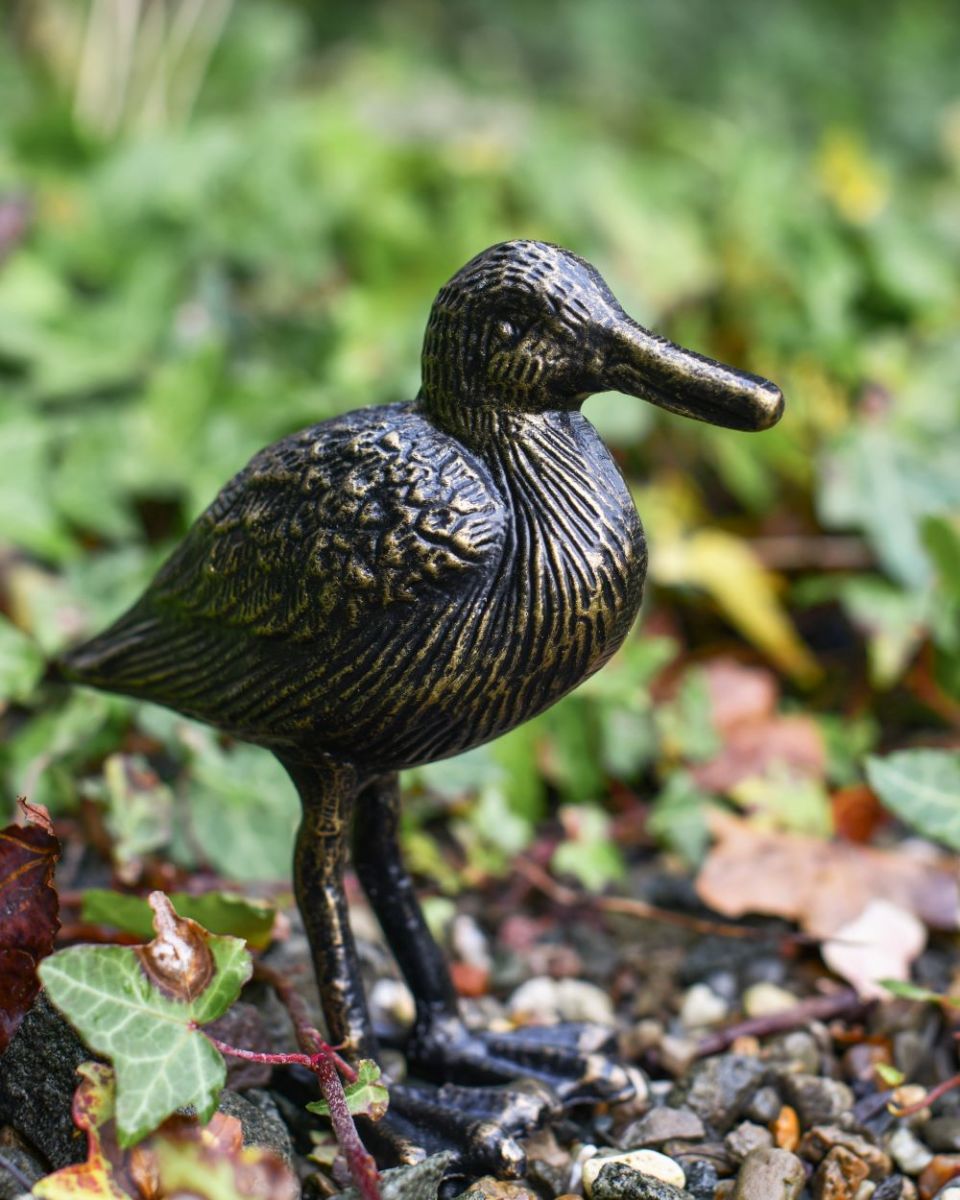 Black and gold Avocet Sculpture Black and gold Avocet Sculpture