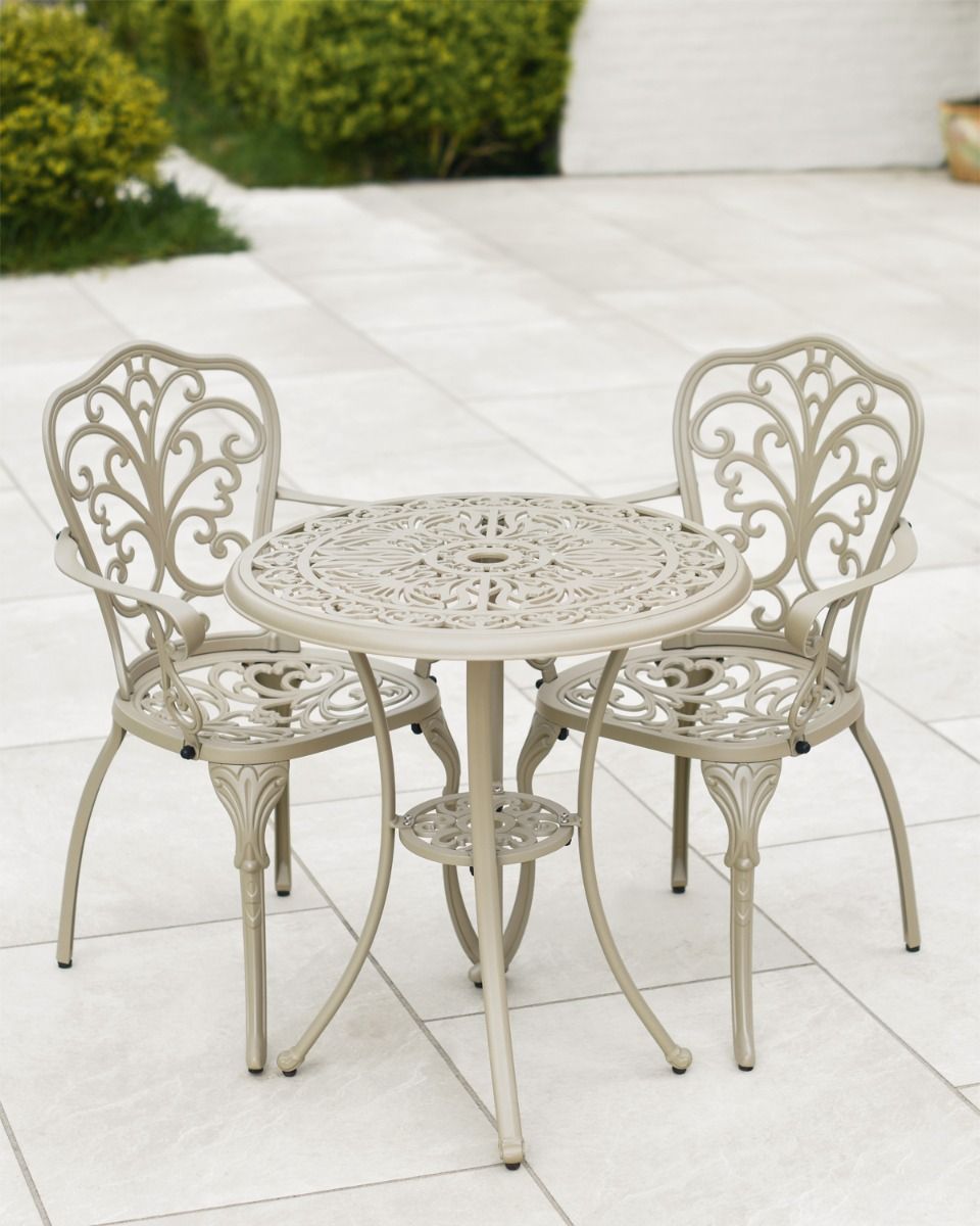 Aluminium Champange Garden Furniture 