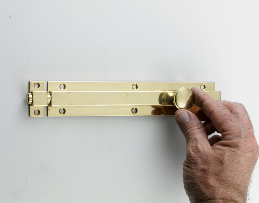 Amdega Solid Brass Door Bolts