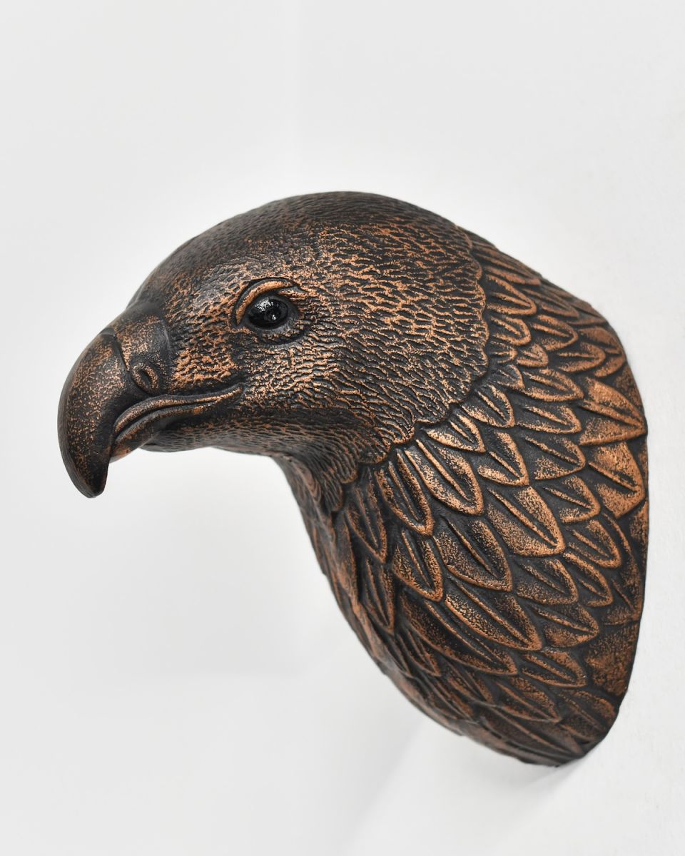 Copper Eagle Wall Bust