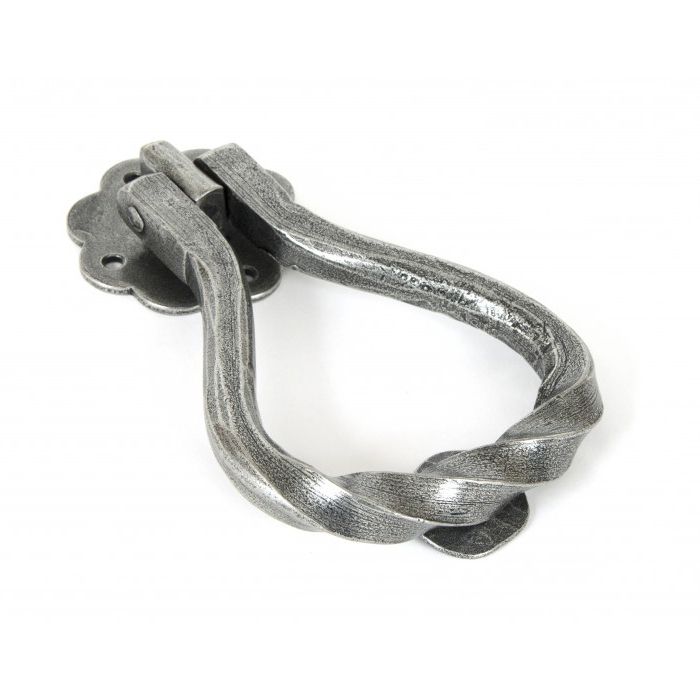 "Annora" Pewter Pear Shaped Door Knocker 