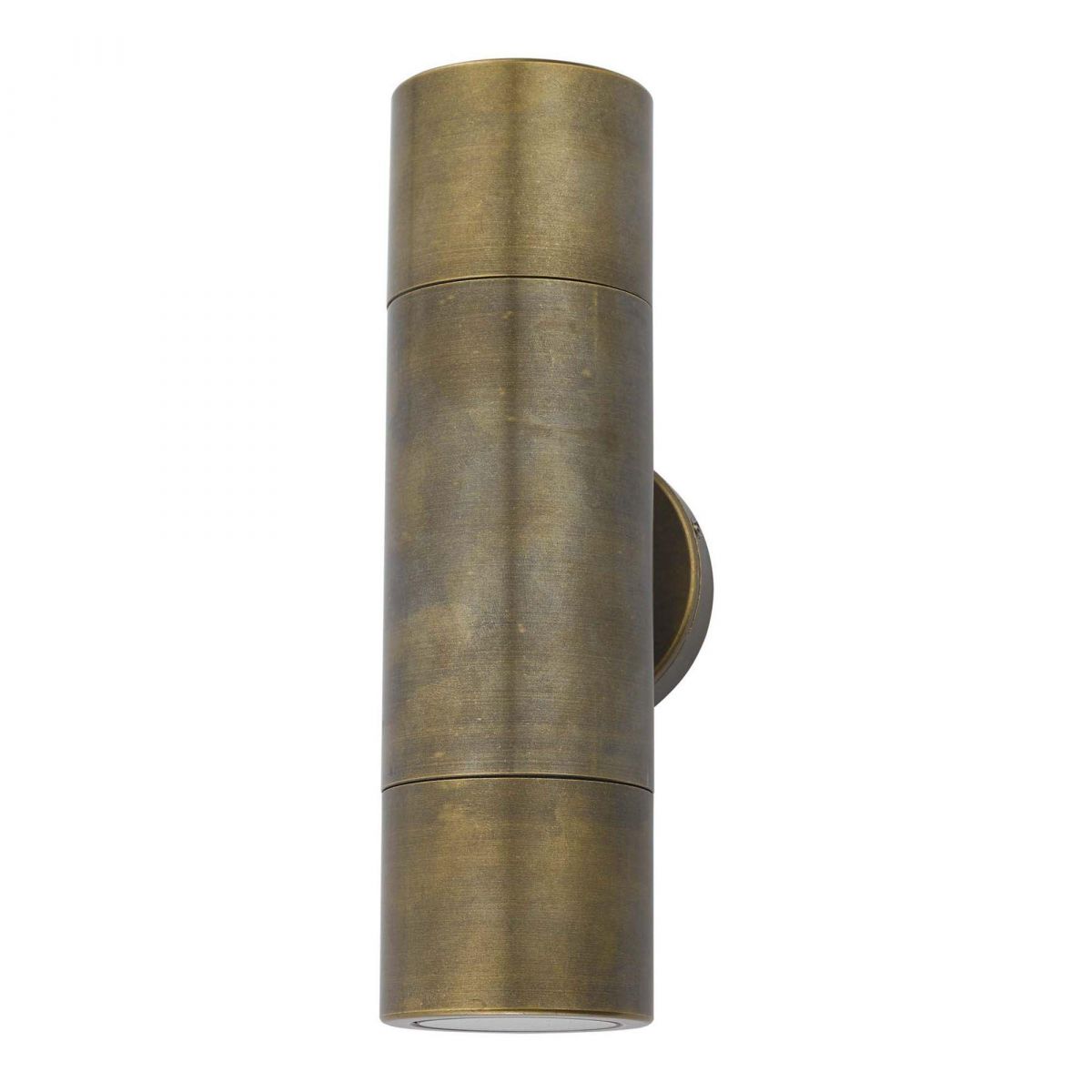 Spotlight Cylinder Wall Light Created From a Antique Brass Spotlight Cylinder Wall Light Created From a Antique Brass
