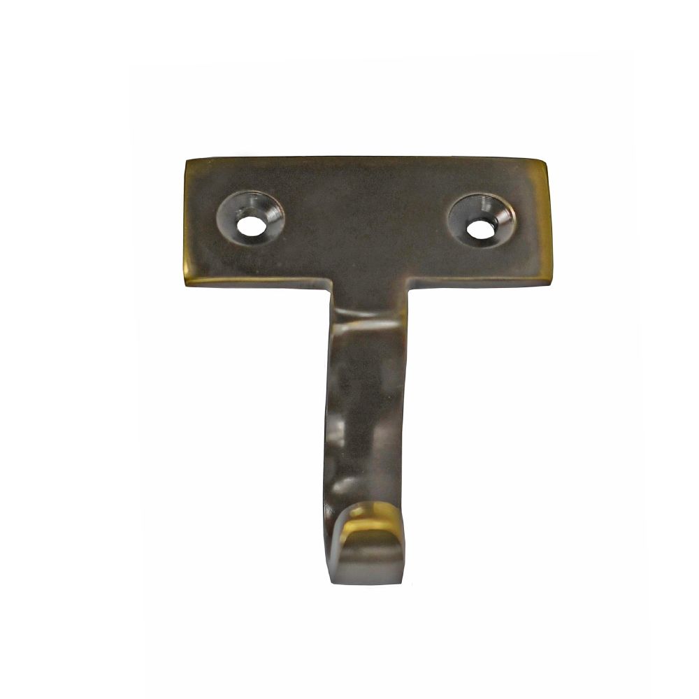 Front View of The Antique Brass Sash Fitting