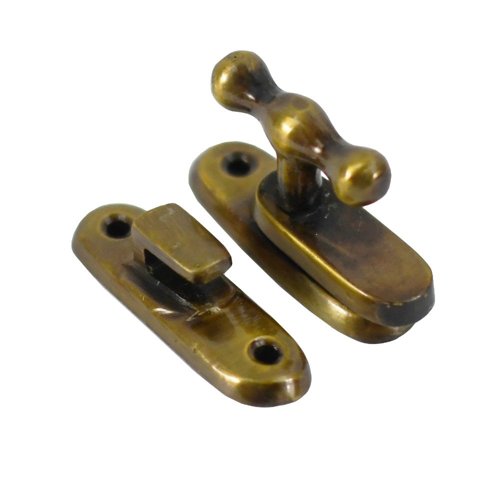 Antique Brass Finish Window Stay