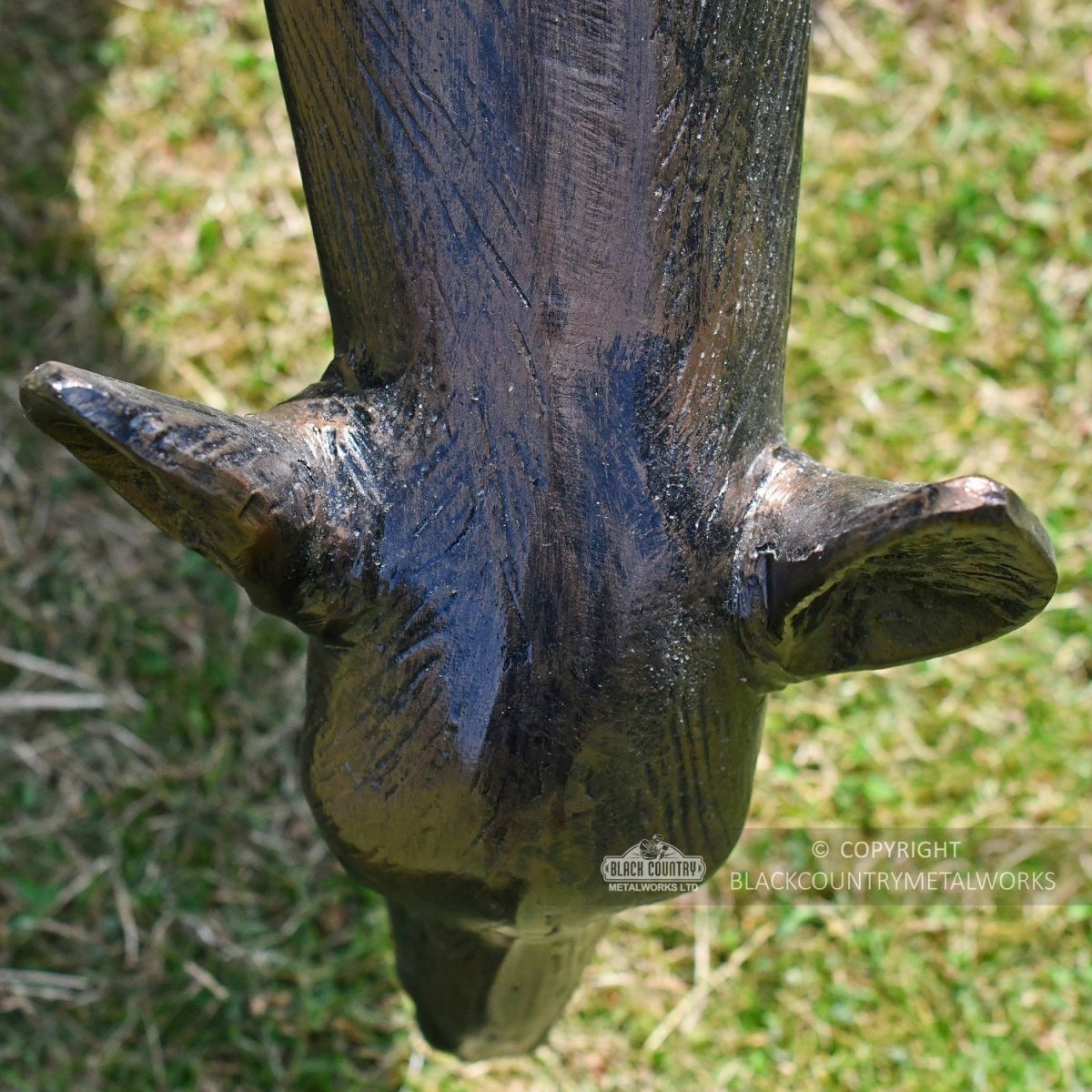 Antique Bronze Cast Aluminium Garden Deer Sculpture