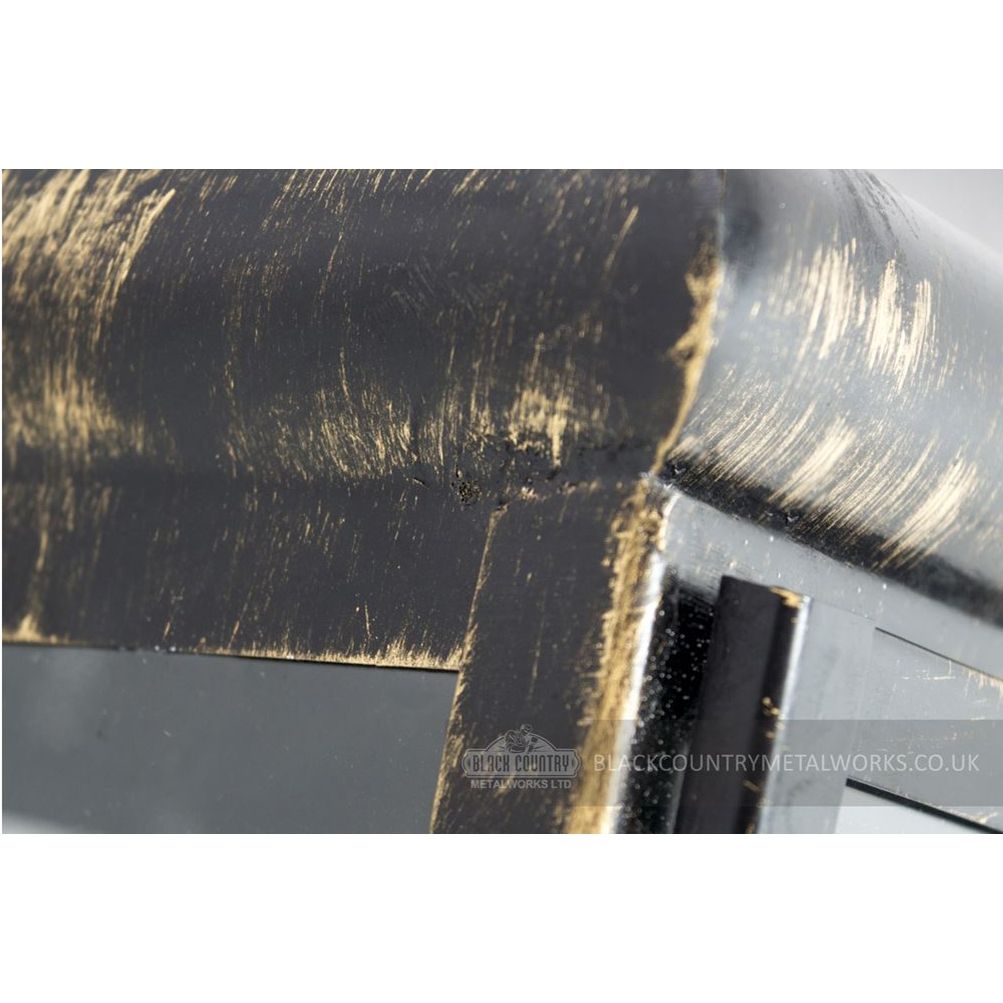 Close-up of the Antique Bronze Finish