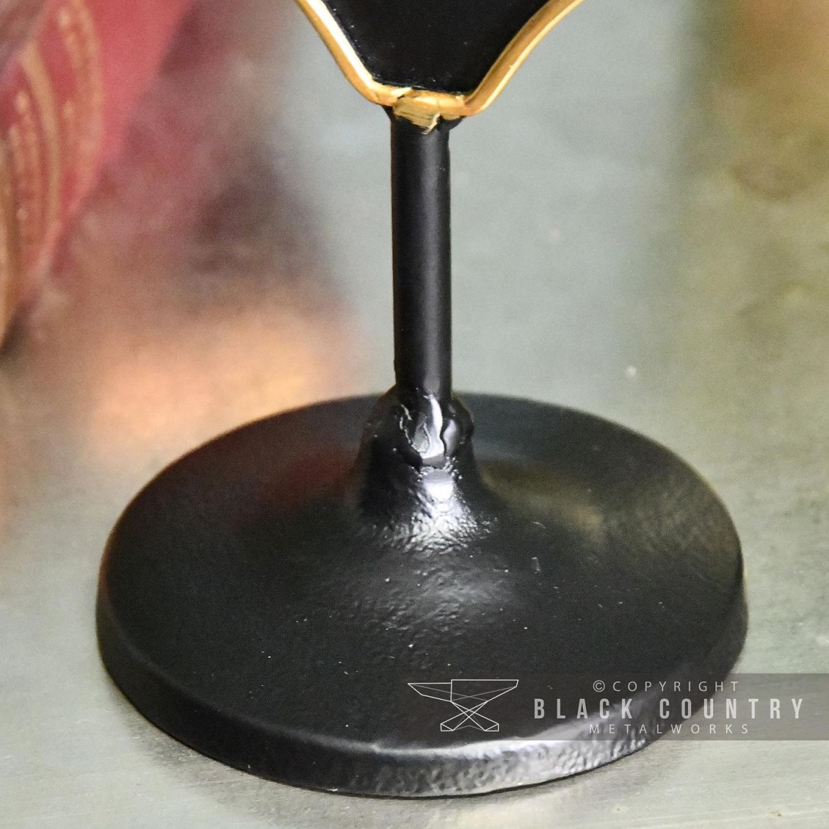 Close-up of the Base of the Chalk Board