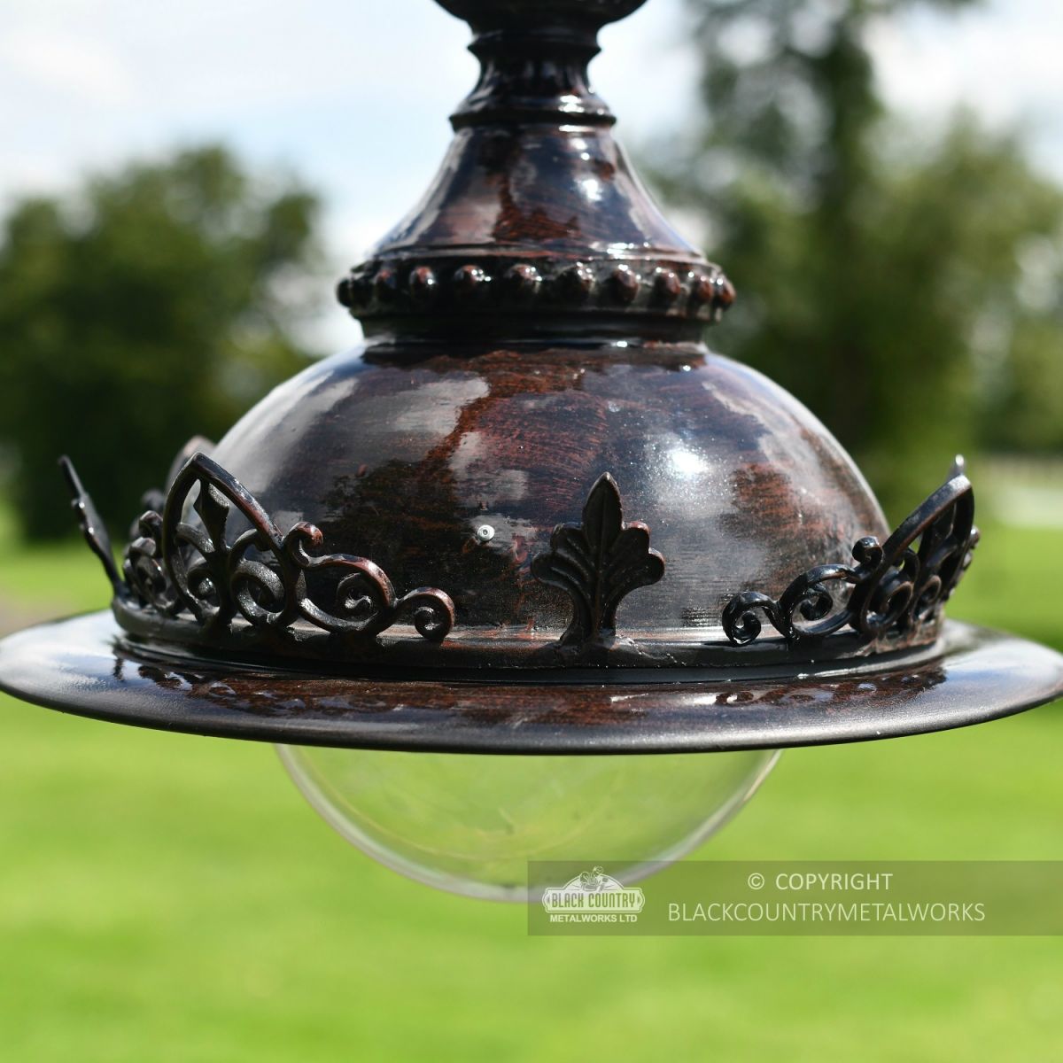Gothic Style Lamp Post Lantern With Period Detailing
