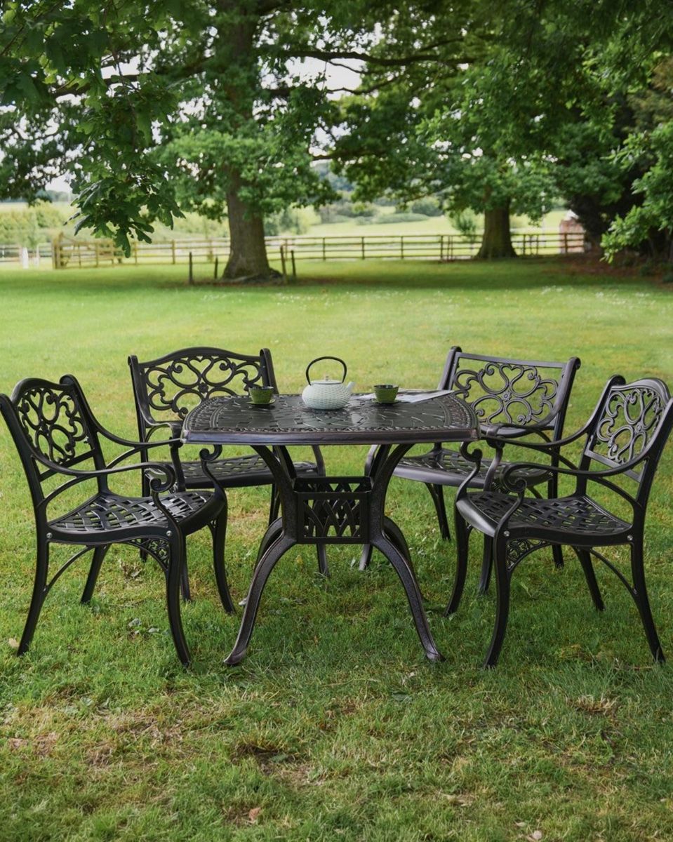 Antique Copper "Henley" Four Seater Furniture Set