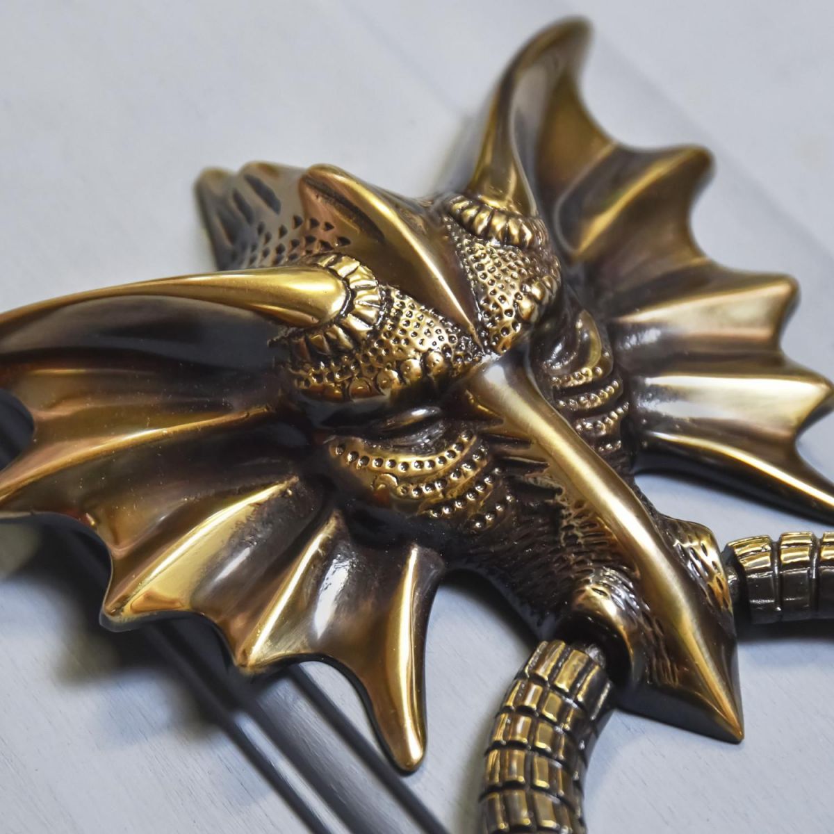 Close-Up of Antique Copper Finish