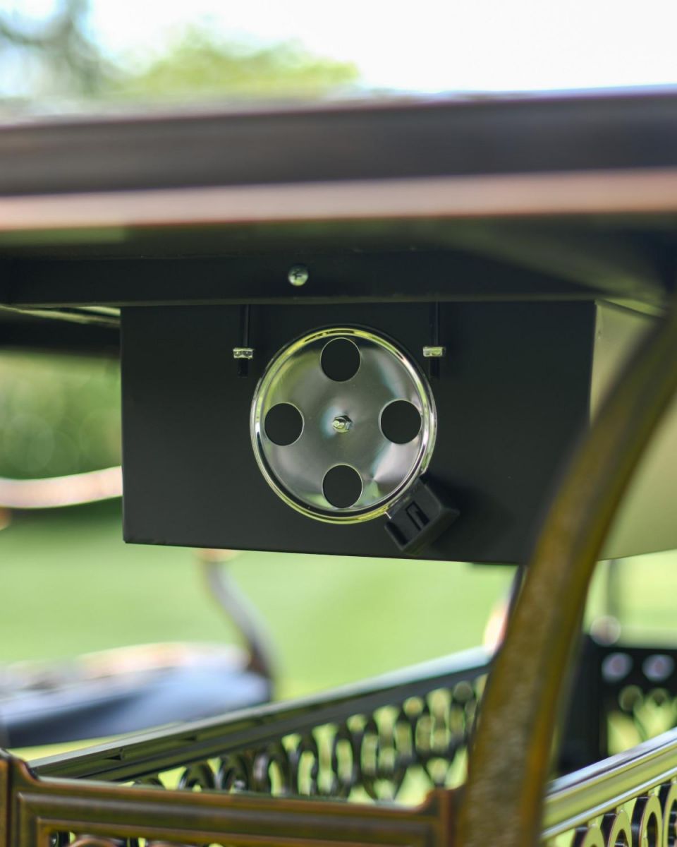 Close-Up of Electrical Connector for BBQ