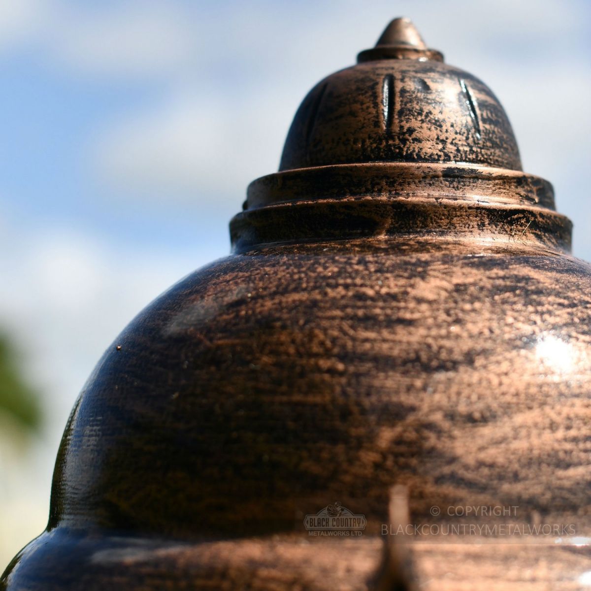 Antique Copper Vintage Lamp Post Luminaire