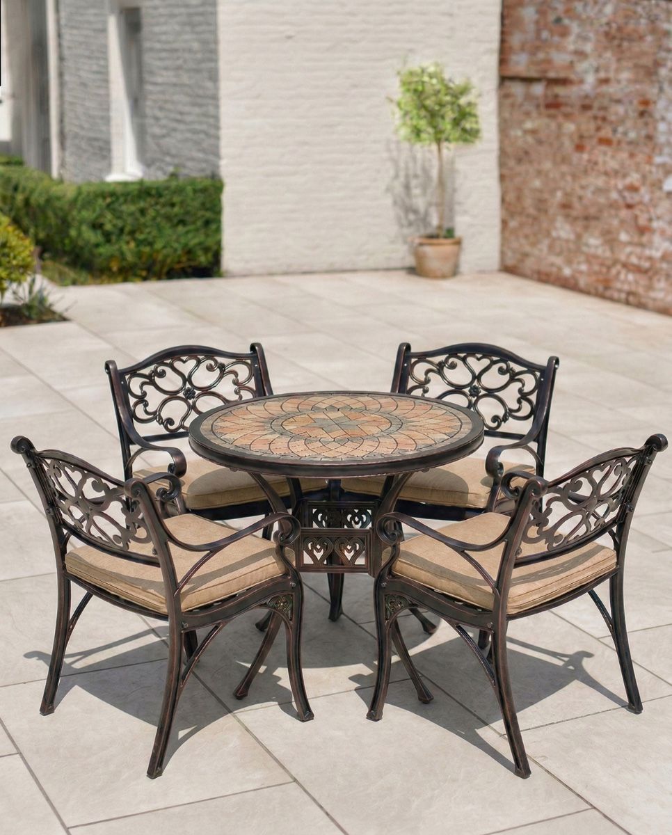 antique_copper_whalton_four_seater_furniture_set_1 with cushions