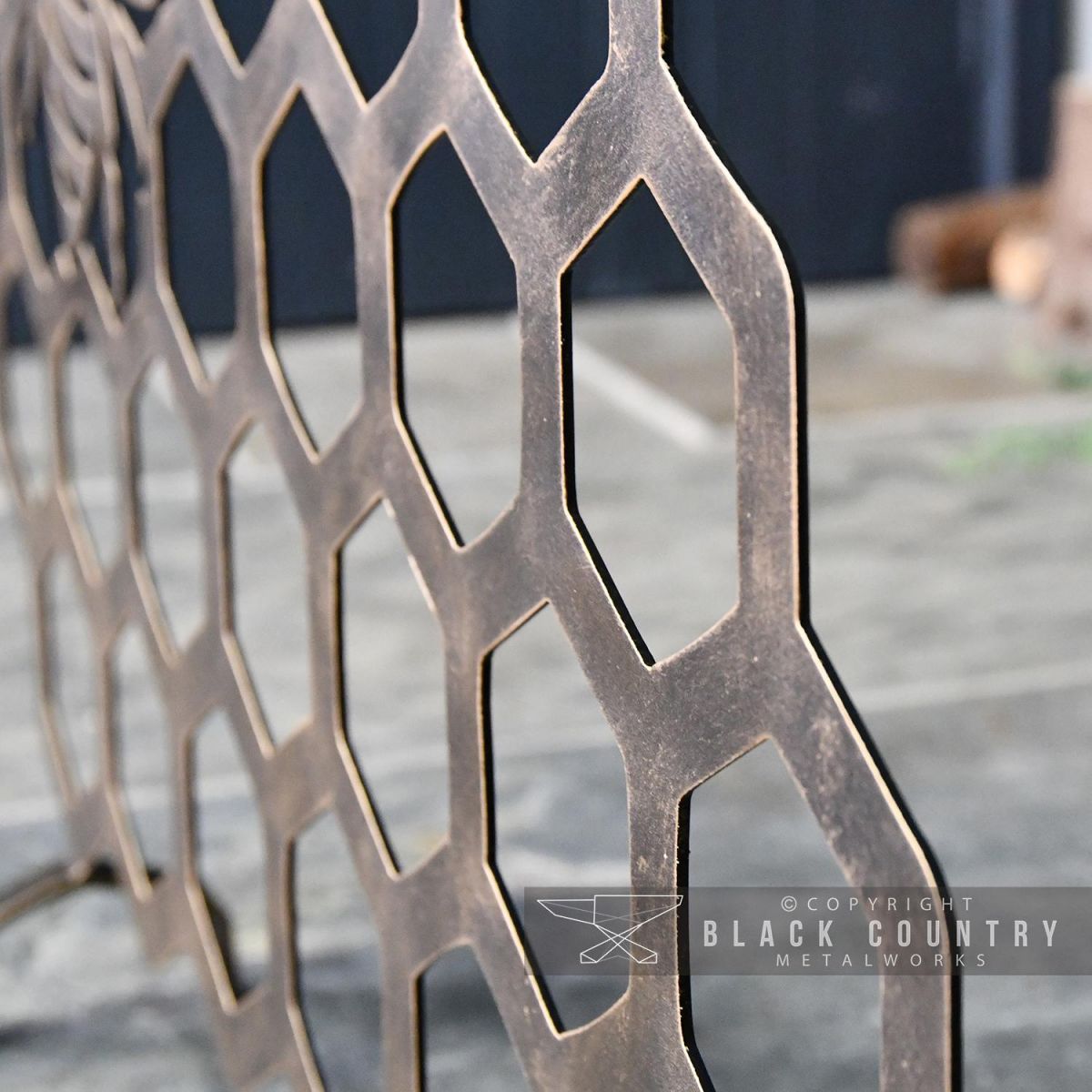 View of the Thickness of the Bee Fire Guard