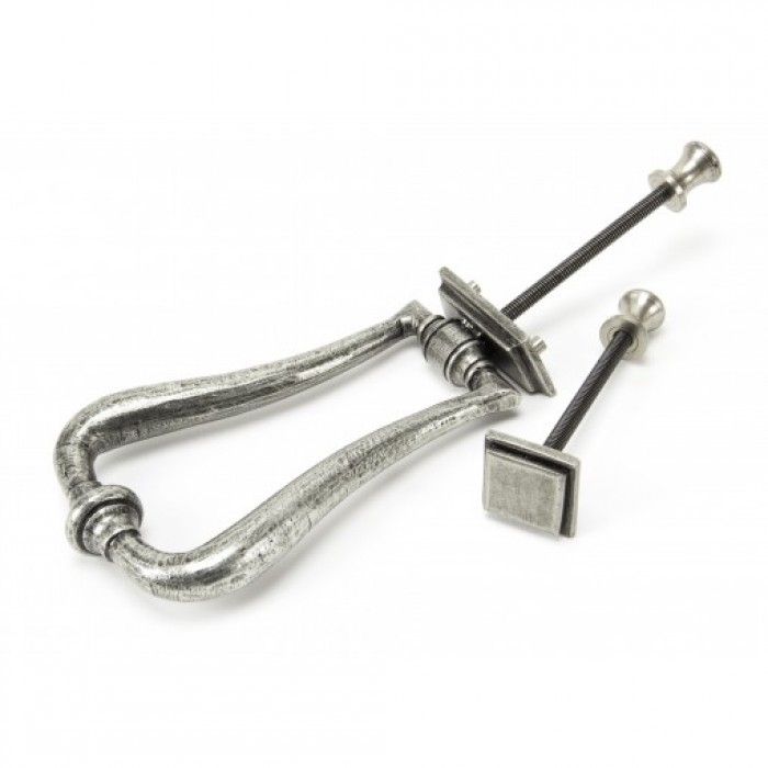 Traditional Antique Pewter "Art Deco" Door Knocker