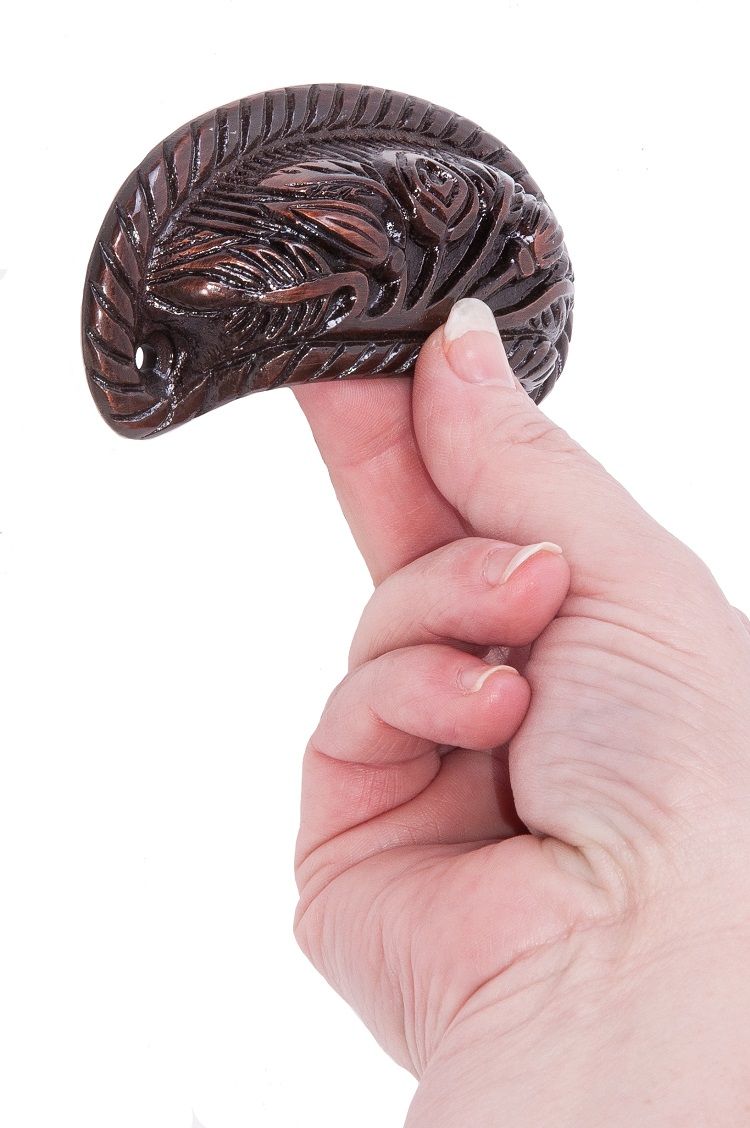 “Antique Roses” Hooded Cabinet Pull Handle “Antique Roses” Hooded Cabinet Pull Handle