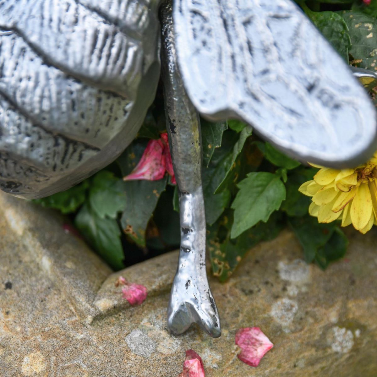 Close-Up of Antique Silver Finish
