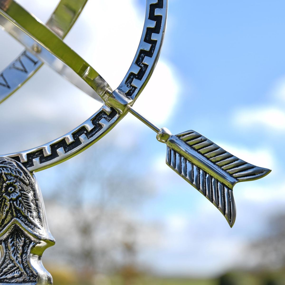 Close-up of the Fletch on the End of the Arrow