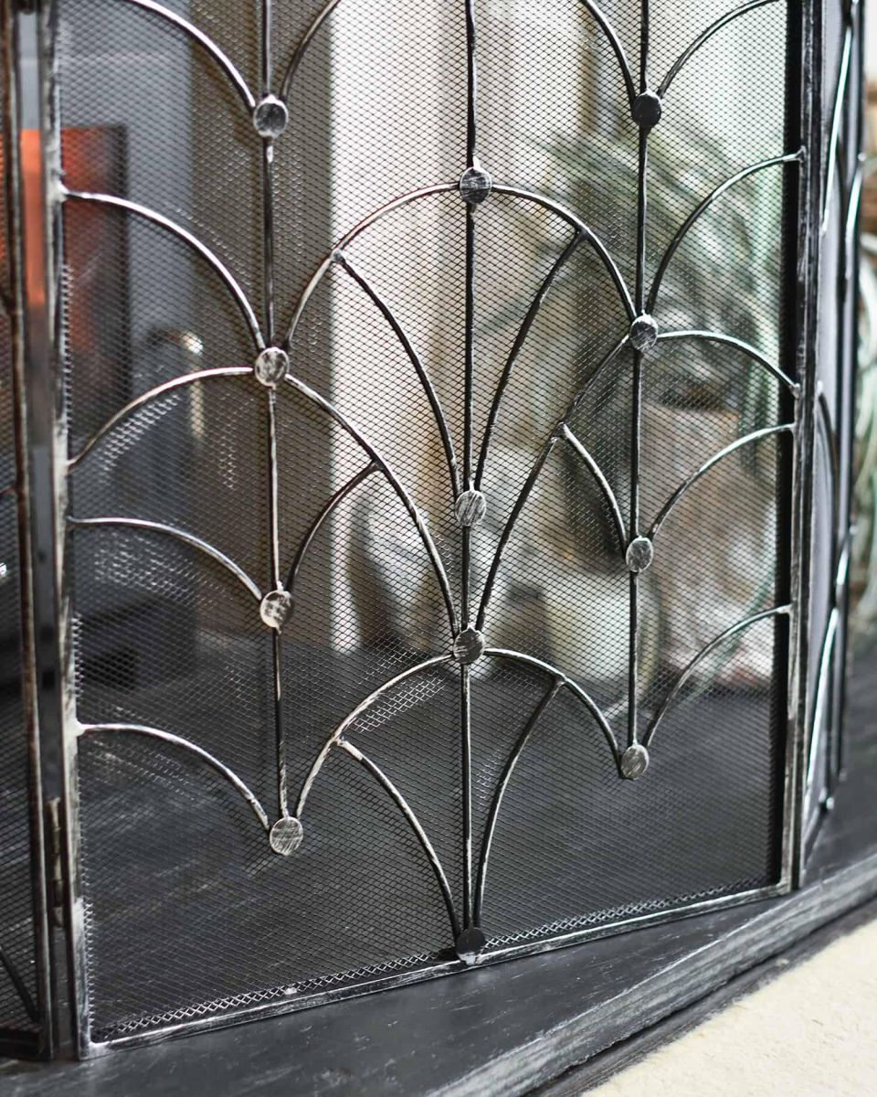 Close-Up of Antique Silver Finish