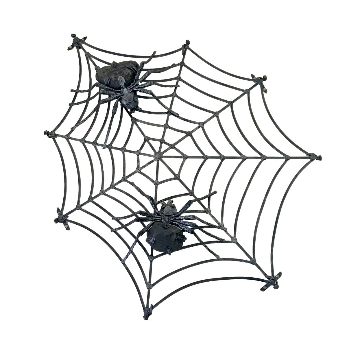 "Arachnor" Spider Sculpture Made From Iron and Stone