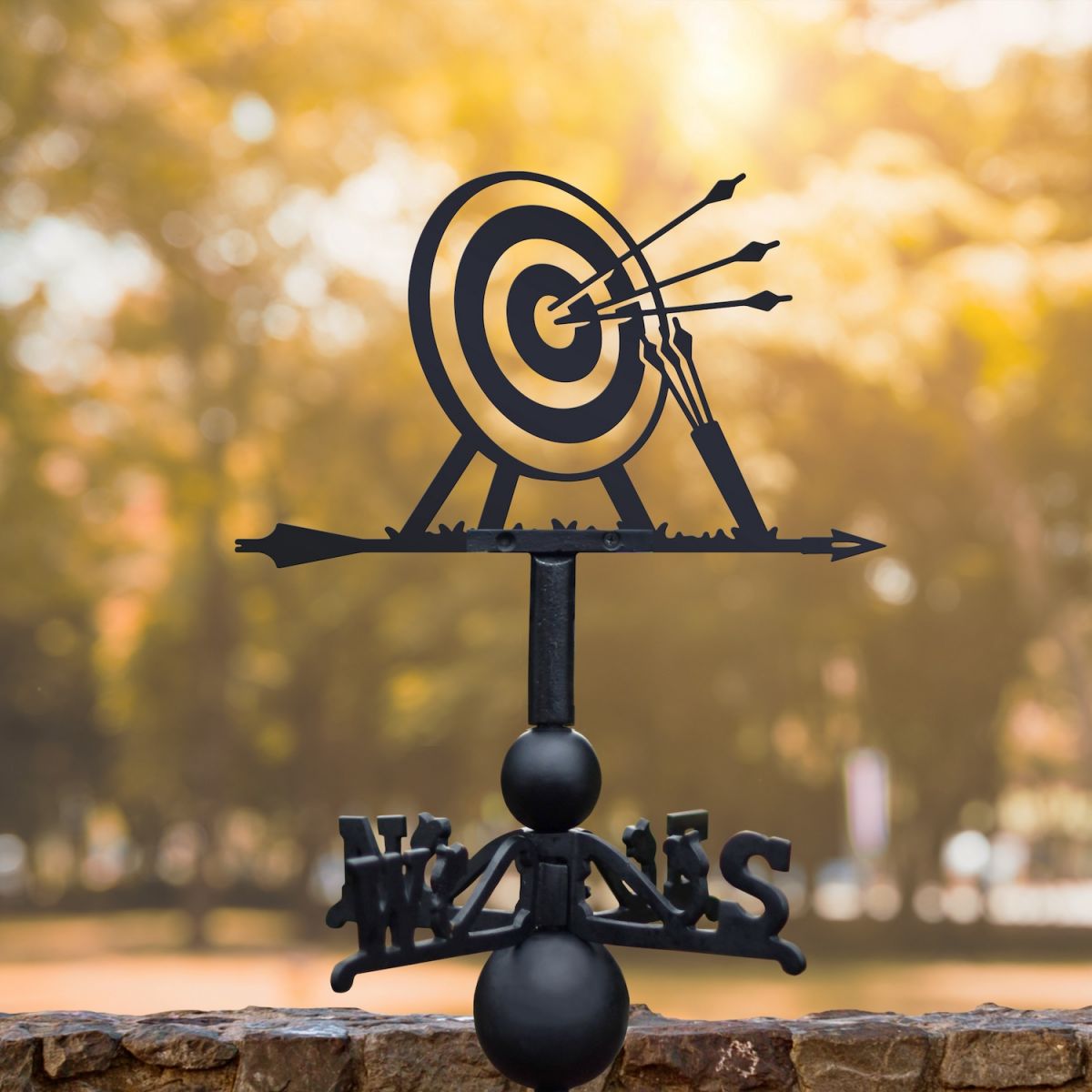 Archery Cast Iron & Steel Weathervane