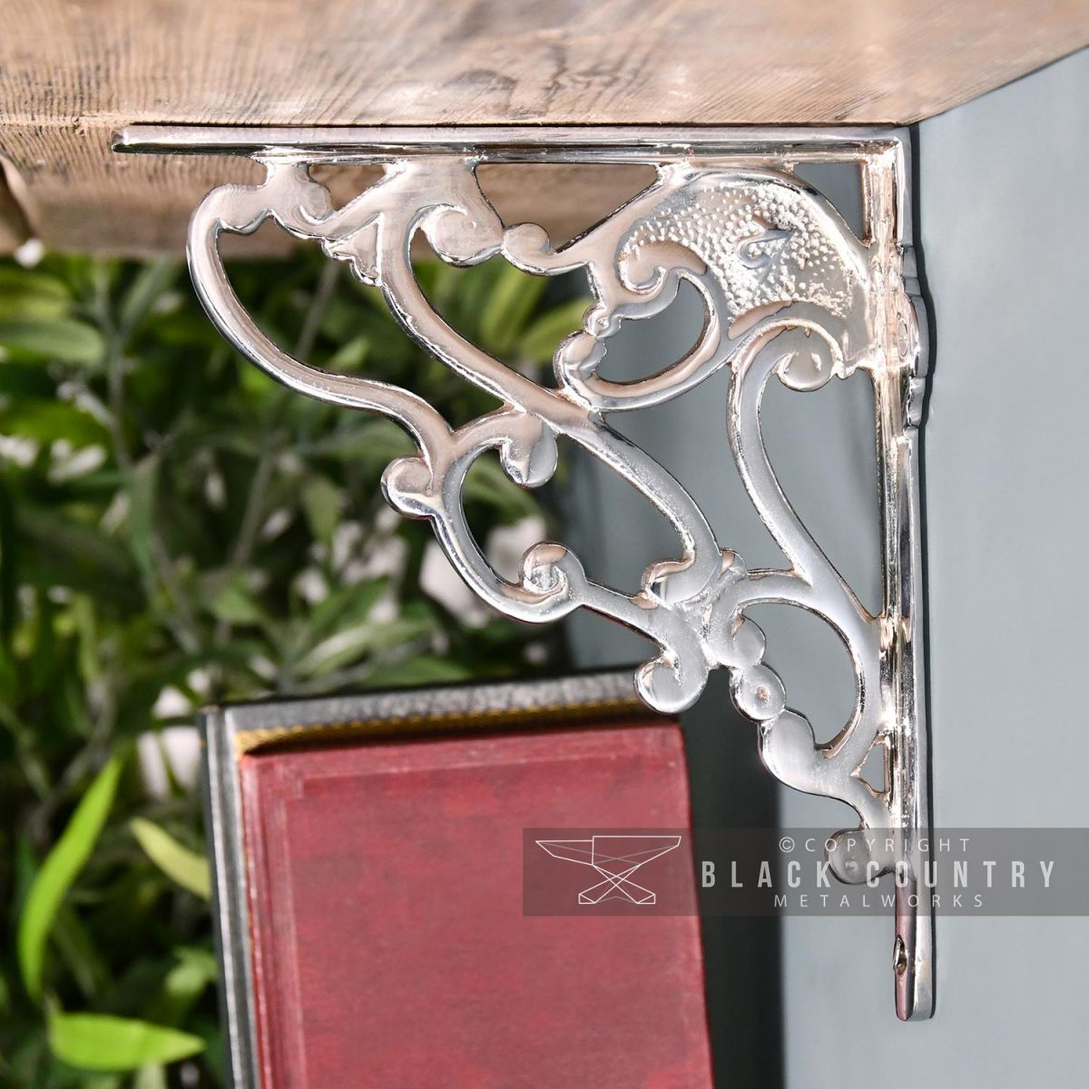 "Art Nouveau" Inspired Interior Shelving Bracket