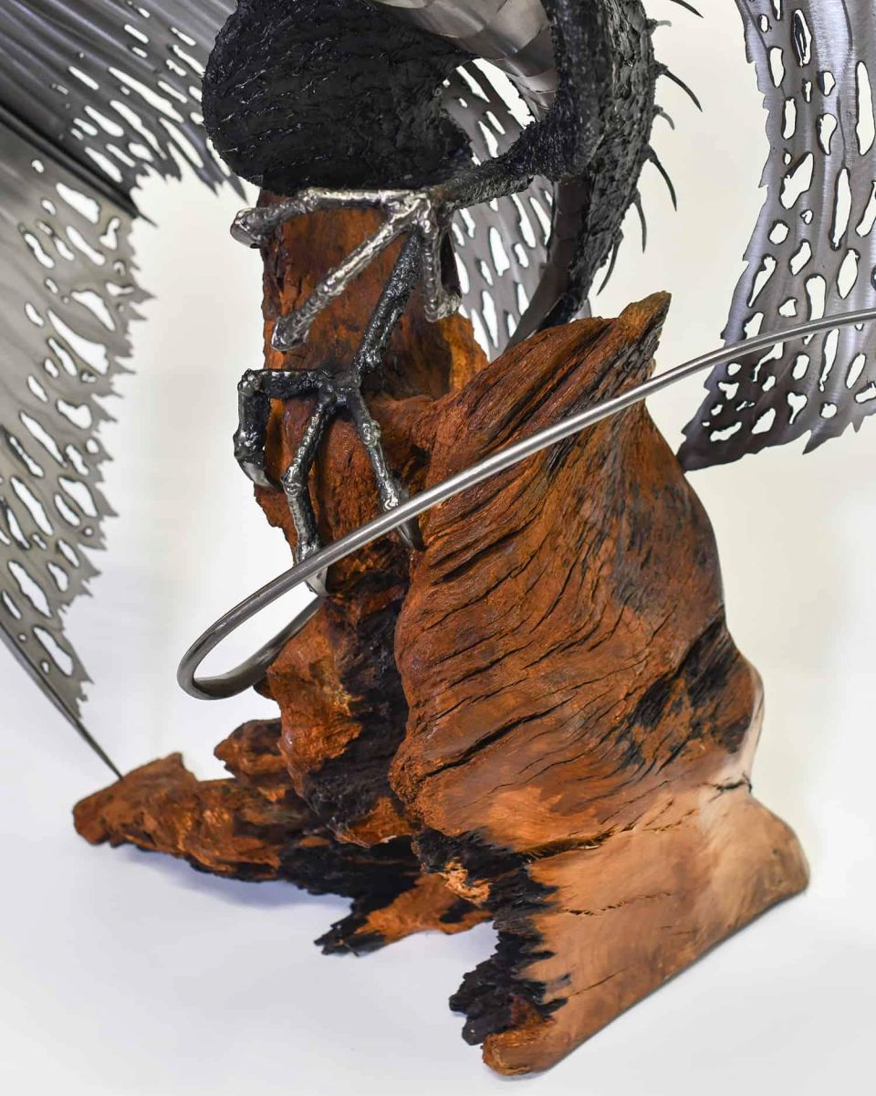 Close-Up of Wooden Stand 