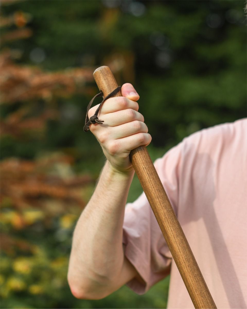 Ash Wood Handle on Garden Dutch Hoe 