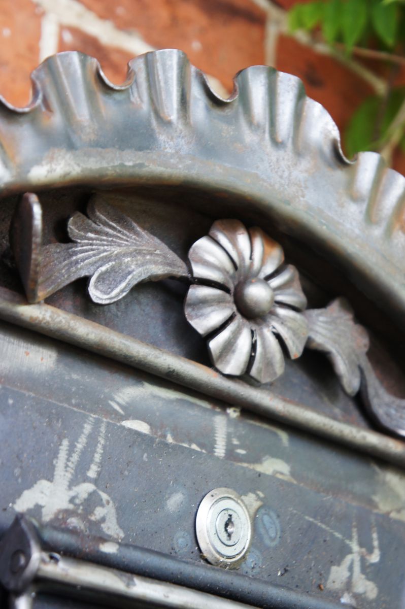 "Aubrey End" Gothic Post Box And Newspaper Holder