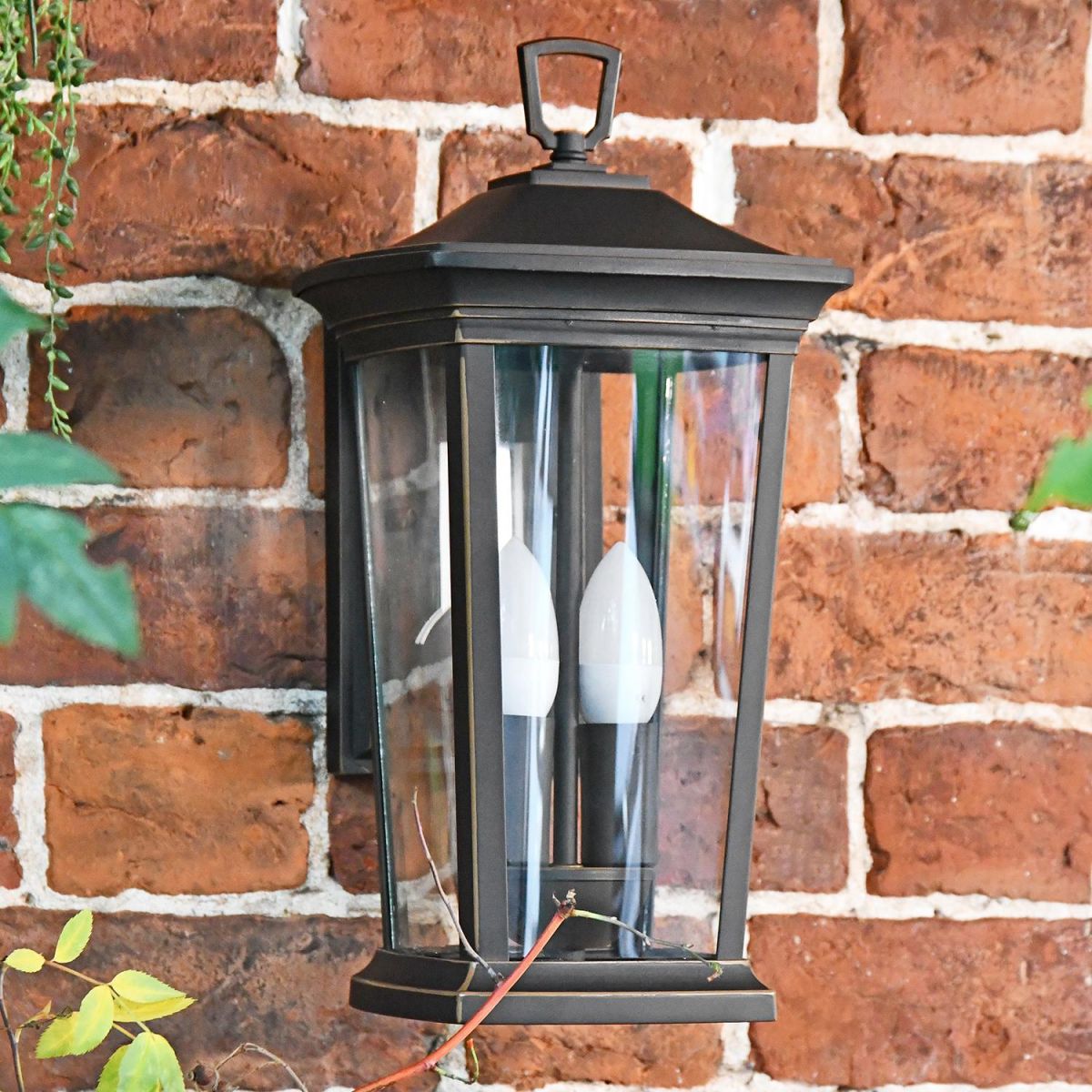 "Avebury" Wall Lantern in Situ Outdoors