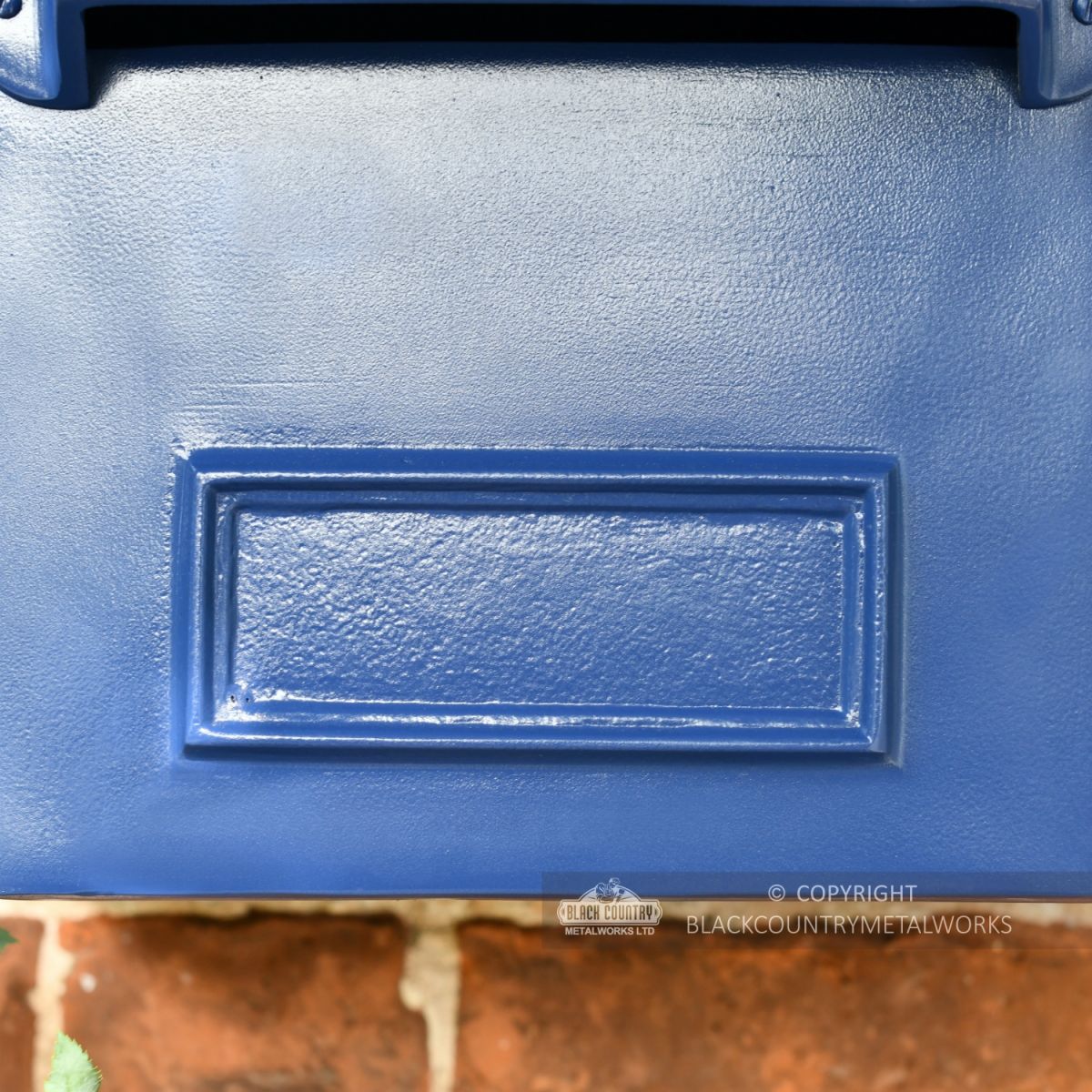 Azure Sky Goldhay Secure Post and Parcel Box Front Plate
