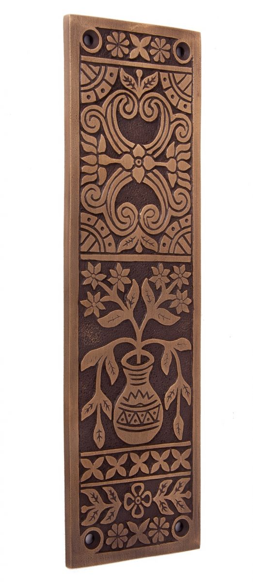 “Babylonia” Solid brass fingerplate