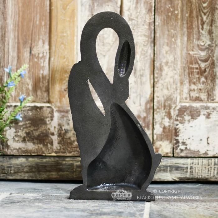 View of the Back of the Swan Door Porter View of the Back of the Swan Door Porter