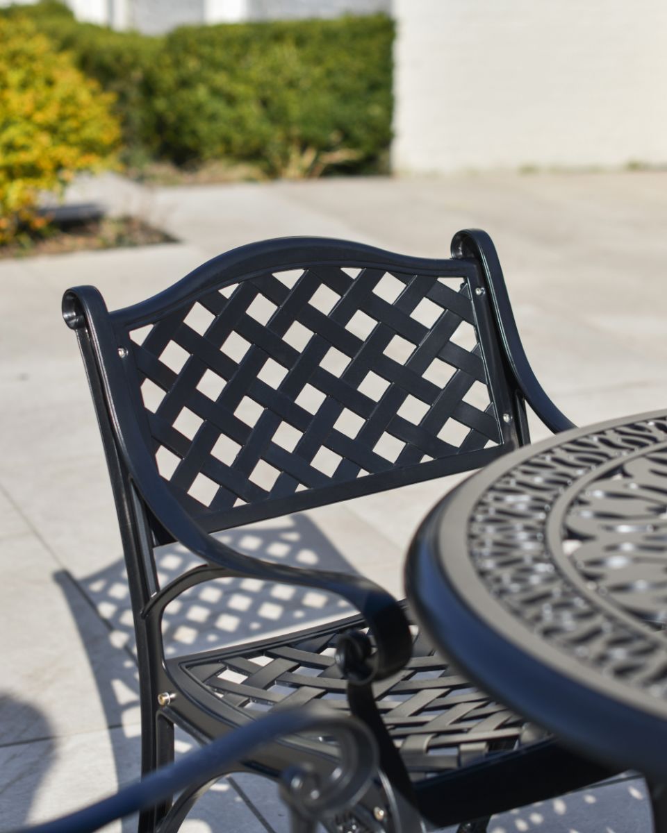 Back Of The Seat From The Fairleigh Table And Chair Set