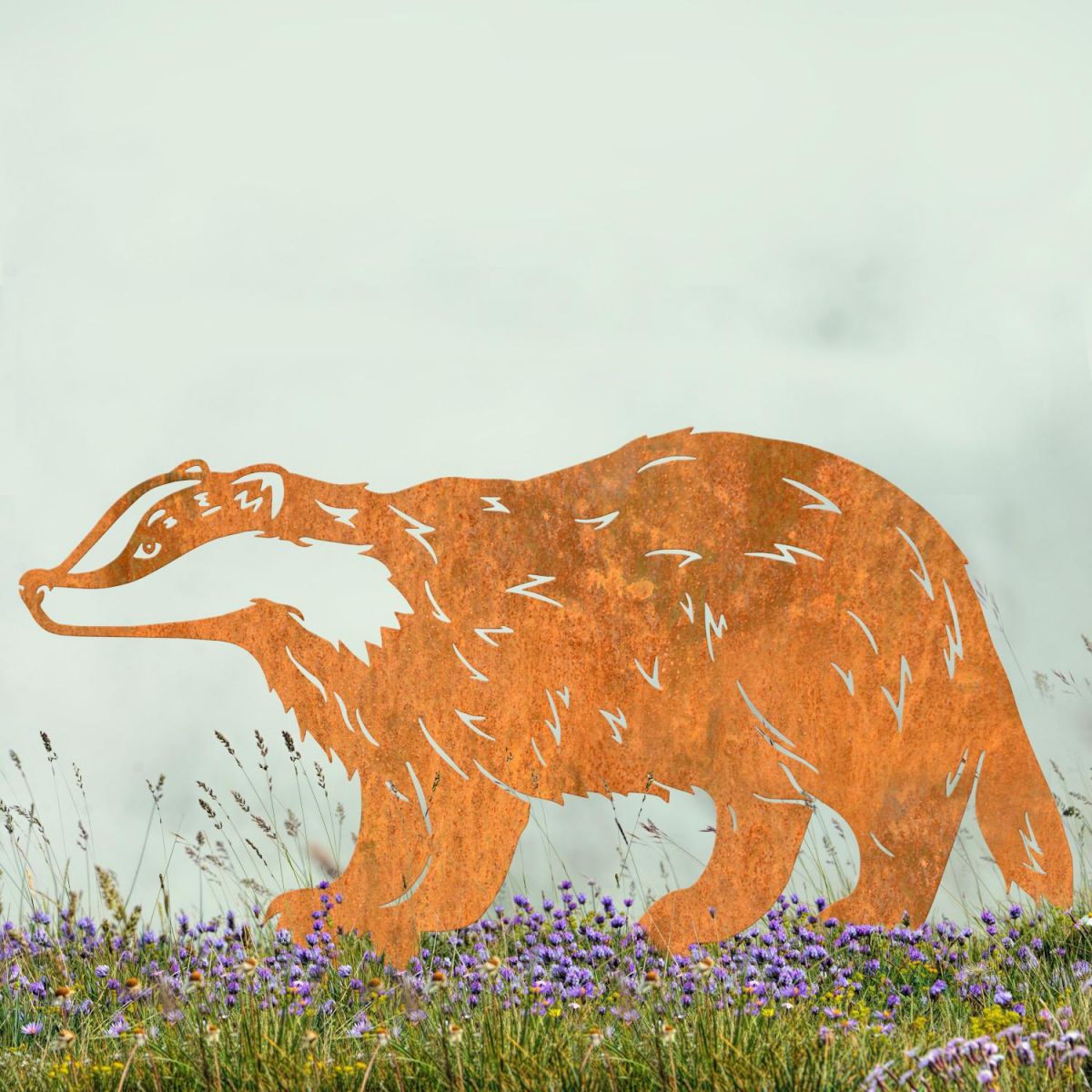 Badger Sheet Steel Silhouette in Rustic Finish