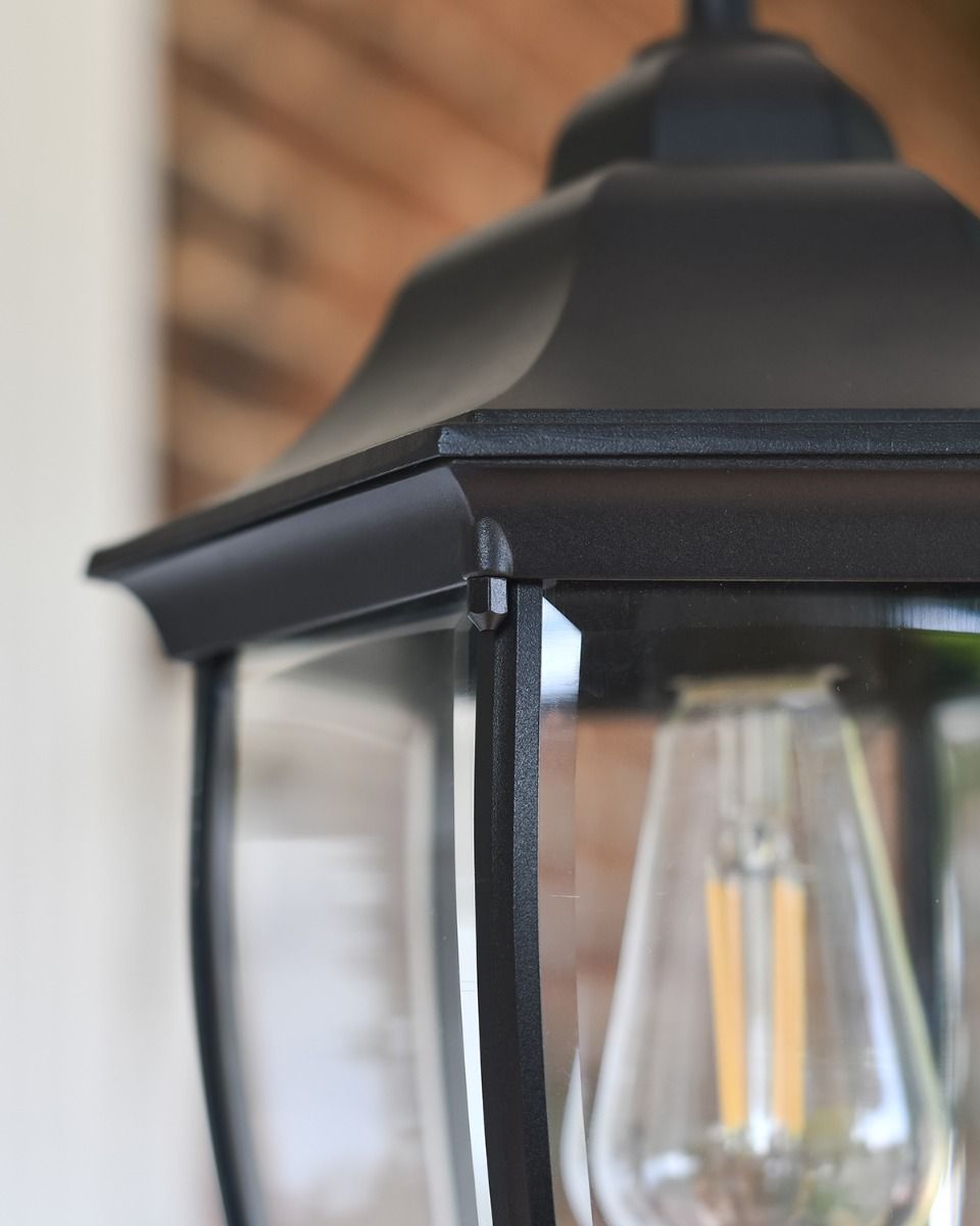 Matt Black Finish on the Lantern Matt Black Finish on the Lantern