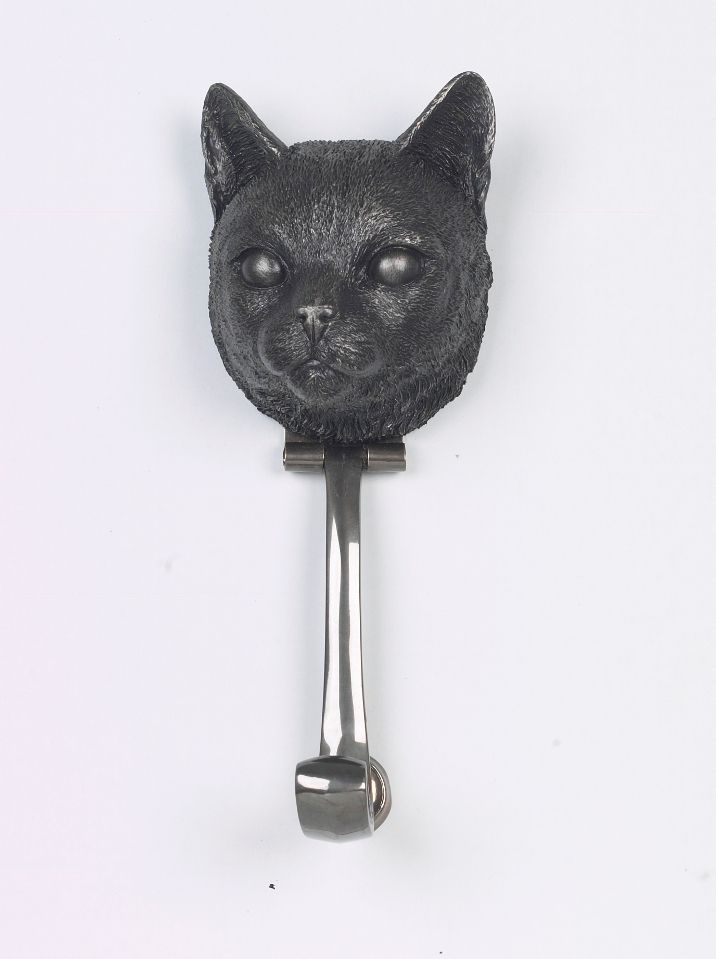 Tabby Cat Door Knocker