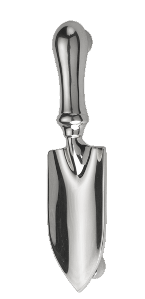 Bright Chrome Trowel Door Knocker Bright Chrome Trowel Door Knocker