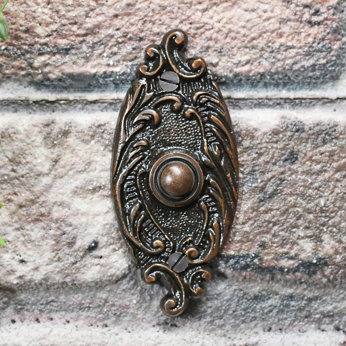 Ornate oval door bell 