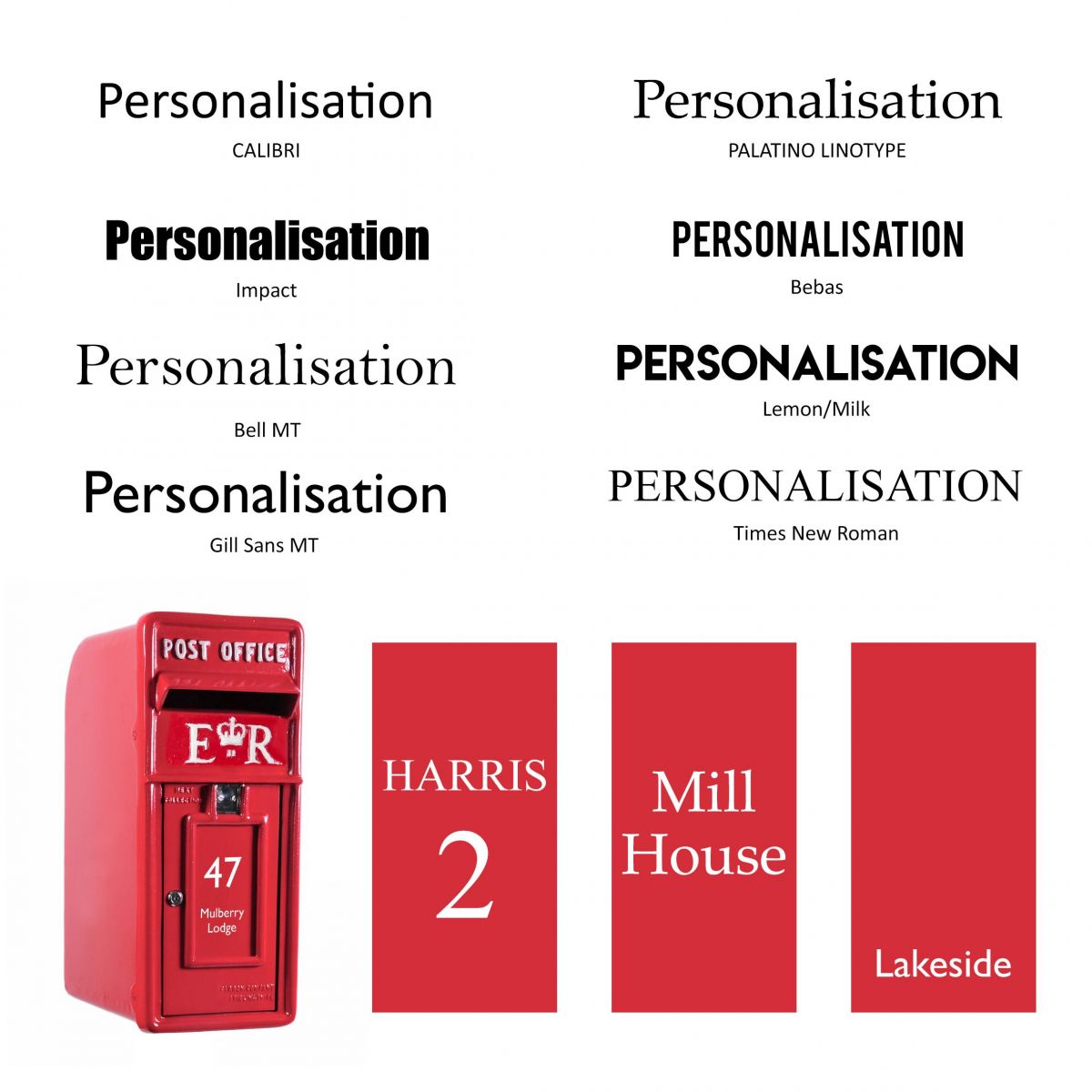 "Original Reproduction" Red Elizabeth Regina Post and Parcel Box With Stand "Original Reproduction" Red Elizabeth Regina Post and Parcel Box With Stand