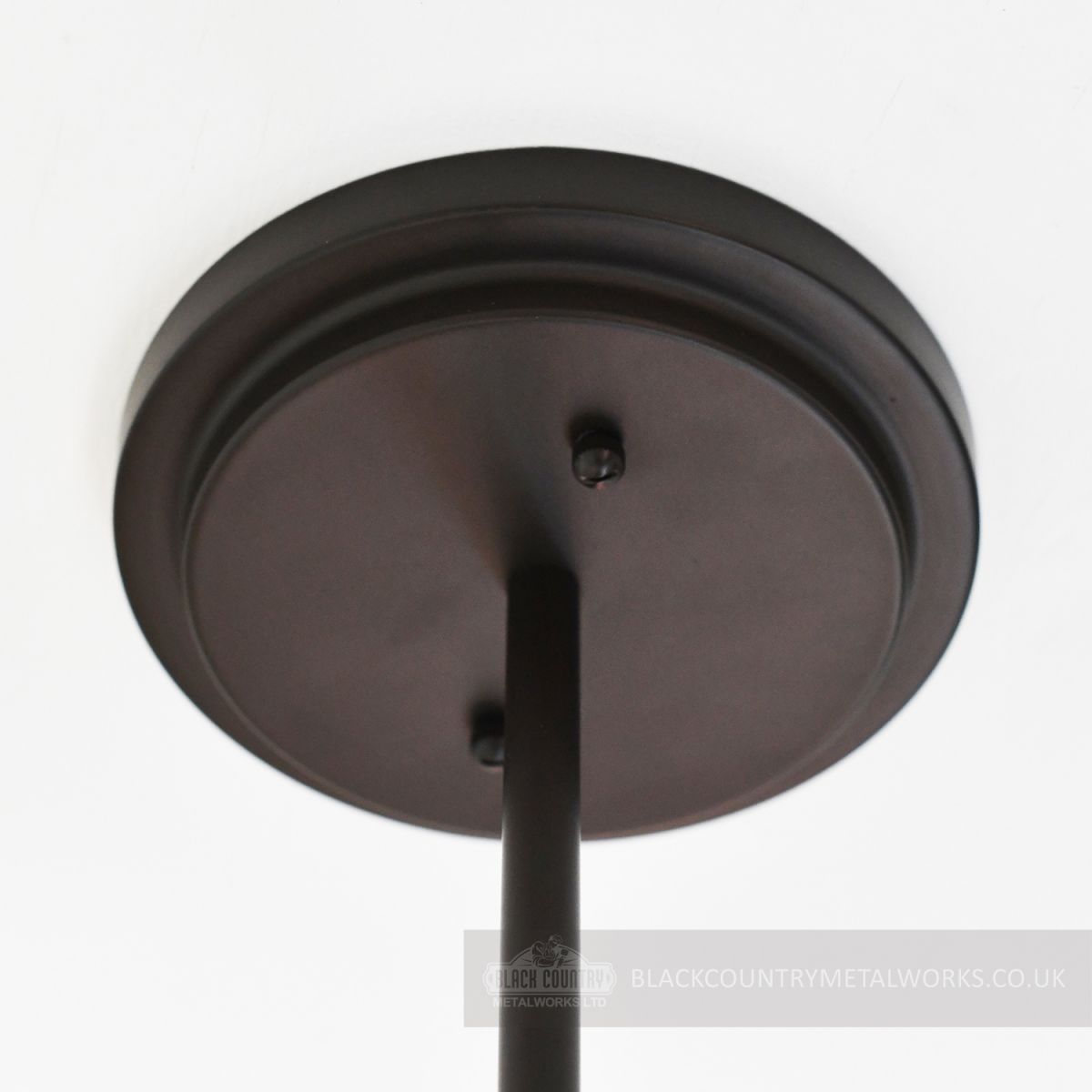 "Brackentree" Dark Bronze Nautical Caged Ceiling Light