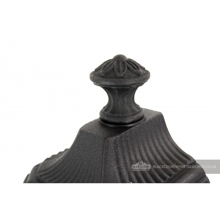 “Wychester Estate” Half Wall Lantern-Midnight Black