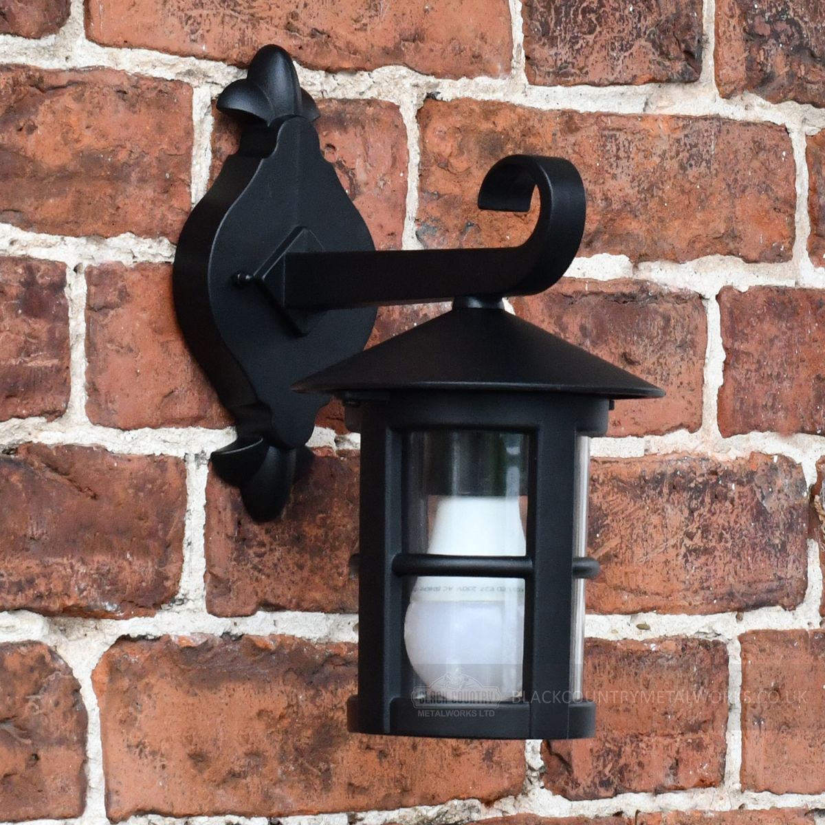 top fix black wall lantern top fix black wall lantern
