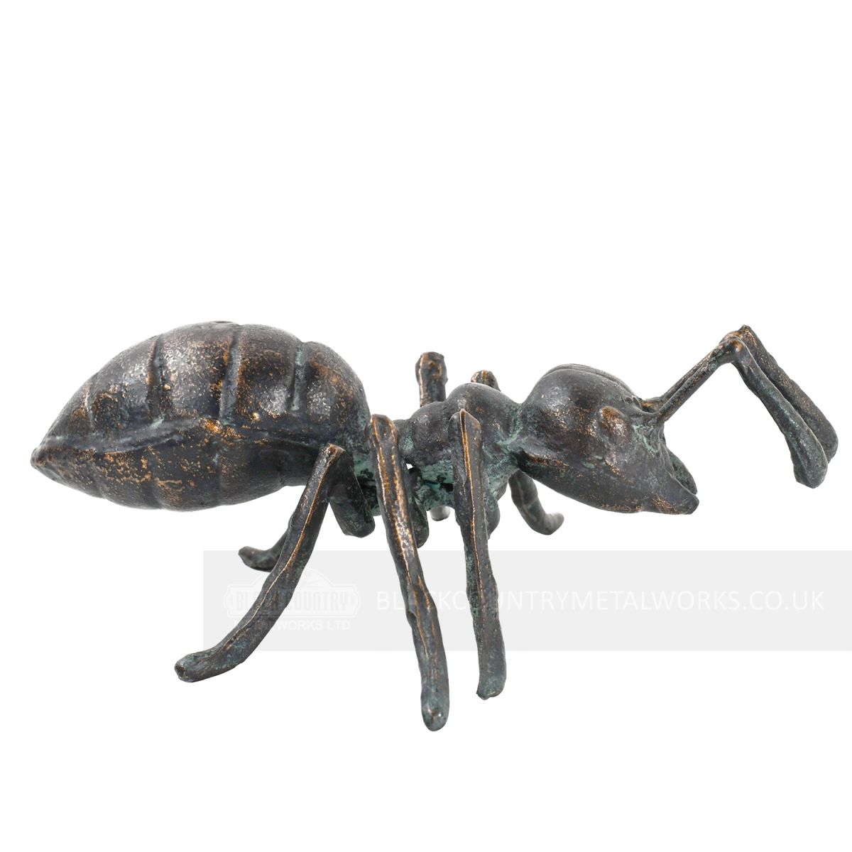 Cast Iron Bronze Effect Ant Sculpture