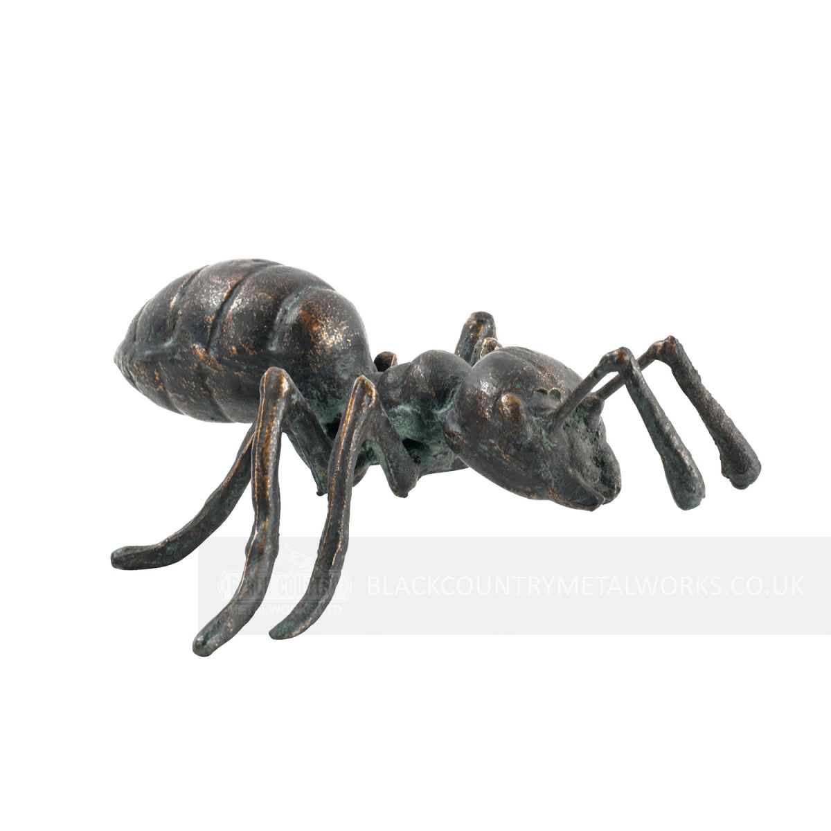 Cast Iron Bronze Effect Ant Sculpture