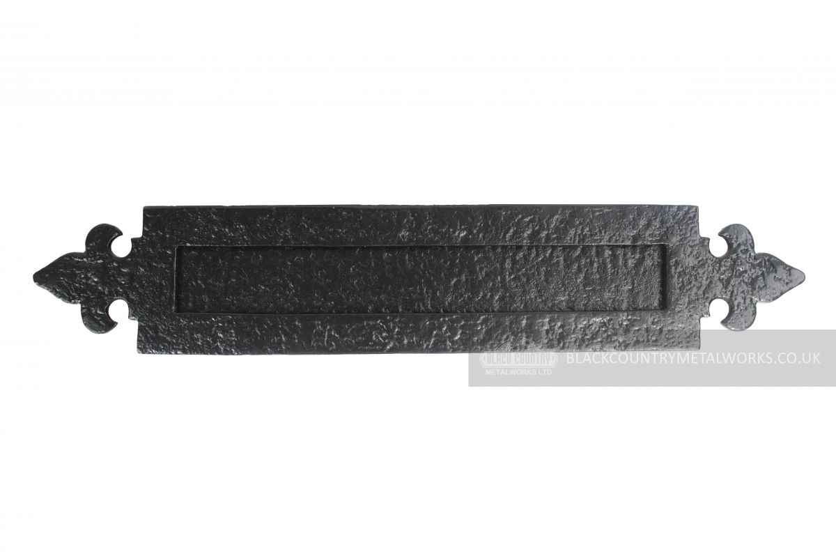 Black Iron Letter Plate Black Iron Letter Plate