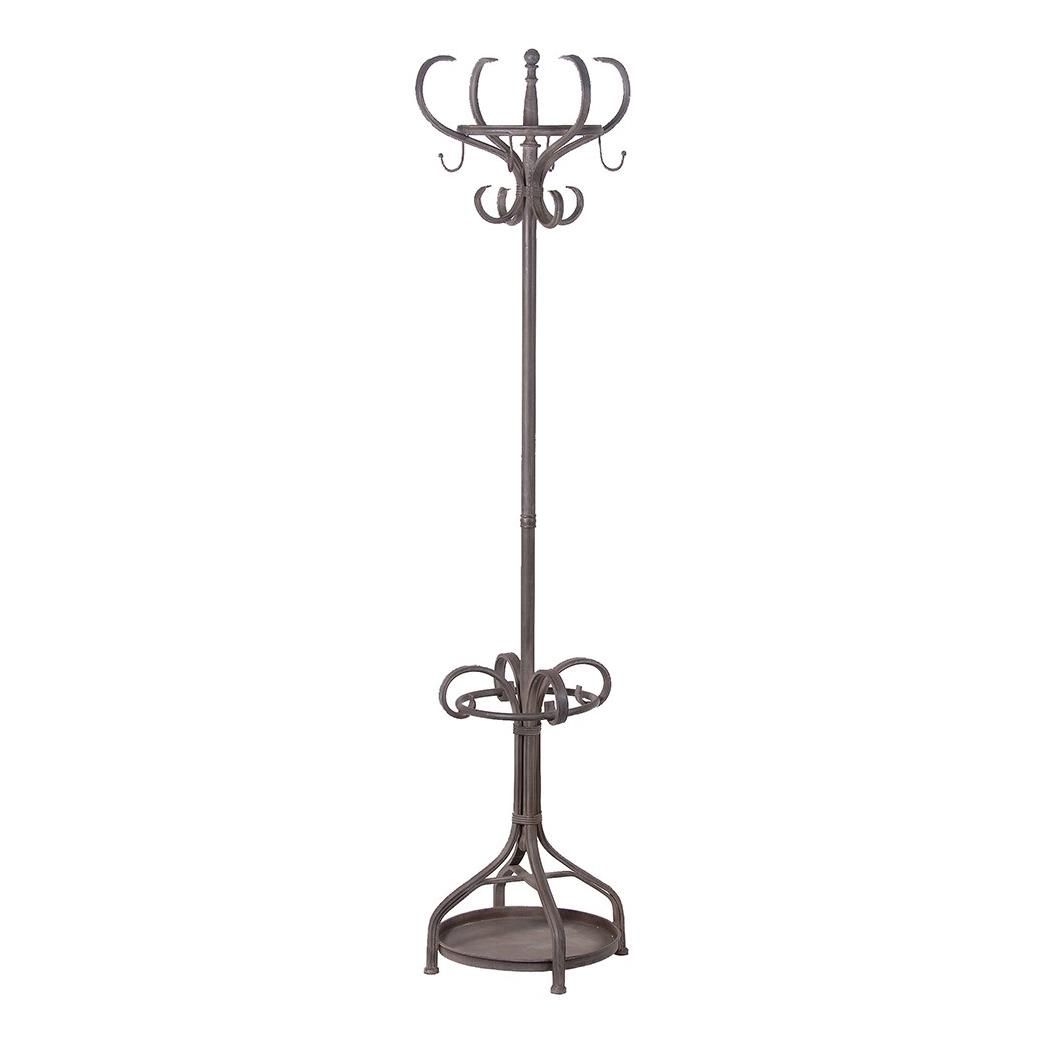  "Beaulieu" Coat & Umbrella Stand in Iron Finish